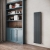 Delphi Accent Single Vertical Designer Radiator 1500mm H x 354mm W - Anthracite | Thumbnail Image