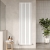 Hudson Reed Sloane Double Designer Vertical Radiator 1800mm H x 528mm W - Satin White
