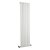 Hudson Reed Sloane Single Designer Vertical Radiator 1500mm H x 354mm W - Satin White