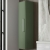 Hudson Reed Solar Wall Hung Tall Storage Unit 350mm Wide - Fern Green