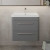 Hudson Reed Solar Wall Hung Vanity Unit with Polymarble Basin 600mm Wide - Cool Grey