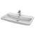 Hudson Reed Solar Floor Standing Vanity Unit with Polymarble Basin 800mm Wide - Pure White