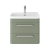 Hudson Reed Solar Wall Hung Vanity Unit with Thin-Edged Basin 600mm Wide - Fern Green | Thumbnail Image