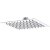 Hudson Reed Square Fixed Shower Head 200mm x 200mm - Chrome