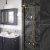 Hudson Reed Topaz Thermostatic Bar Shower Mixer with Shower Kit and Fixed Head - Brushed Brass