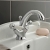 Hudson Reed Topaz Lever Mono Basin Mixer Tap with Pop Up Waste - Chrome