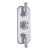 Hudson Reed Topaz Concealed Triple Handle Shower Valve - Chrome | Thumbnail Image