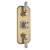 Hudson Reed Topaz Triple Concealed Shower Valve with Diverter - Brushed Brass | Thumbnail Image