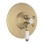 Hudson Reed Topaz Concealed Shower Valve Dual Handle - Brushed Brass | Thumbnail Image