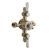 Hudson Reed Topaz Exposed Triple Handle Shower Valve - Brushed Brass | Thumbnail Image