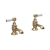 Hudson Reed Topaz Hexagonal Lever Bath Taps Pair - Brushed Brass | Thumbnail Image