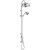 Hudson Reed Victorian Concealed Shower Mixer with Shower Kit and Fixed Head - Chrome