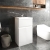 Hudson Reed Urban Floor Standing Vanity Unit with Basin 1 Satin White - 500mm Wide