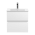 Hudson Reed Urban Wall Hung 2-Drawer Vanity Unit with Basin 2 Satin White - 500mm Wide