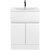 Hudson Reed Urban Floor Standing Vanity Unit with Basin 4 Satin white - 600mm Wide