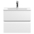 Hudson Reed Urban Wall Hung 2-Drawer Vanity Unit with Basin 2 Satin White - 600mm Wide