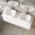 Hudson Reed Urban Wall Hung 4-Drawer Vanity Unit with Worktop 1200mm Wide - Satin White | Thumbnail Image