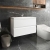 Hudson Reed Urban Wall Hung 2-Drawer Vanity Unit with Basin 1 Satin White - 800mm Wide