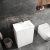 Hudson Reed Urban Floor Standing 2-Door Vanity Unit with Basin 2 Satin White - 600mm Wide