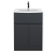Hudson Reed Urban Floor Standing Vanity Unit with Basin 4 Satin Anthracite - 600mm Wide