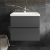 Hudson Reed Urban Wall Hung 2-Drawer Vanity Unit with Basin 3 Satin Anthracite - 600mm Wide