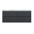 Hudson Reed Urban Wall Hung 4-Drawer Vanity Unit with Bellato Grey Worktop 1200mm Wide - Satin Anthracite | Thumbnail Image