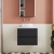Hudson Reed Urban Wall Hung 2-Drawer Vanity Unit with Carrara Marble Worktop 600mm Wide - Satin Anthracite | Thumbnail Image