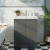 Hudson Reed Urban Floor Standing 2-Door Vanity Unit with Basin-3 600mm Wide - Satin Anthracite