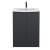 Hudson Reed Urban Floor Standing 2-Door Vanity Unit with Basin-4 600mm Wide - Satin Anthracite