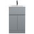 Hudson Reed Urban Floor Standing Vanity Unit with Basin 2 Satin Grey - 500mm Wide