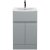 Hudson Reed Urban Floor Standing Vanity Unit with Basin 4 Satin Grey - 500mm Wide