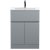 Hudson Reed Urban Floor Standing Vanity Unit with Basin 2 Satin Grey - 600mm Wide