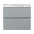 Hudson Reed Urban Wall Hung 2-Drawer Vanity Unit with Carrera Marble Worktop 600mm Wide - Satin Grey | Thumbnail Image
