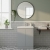 Hudson Reed Urban Floor Standing 2-Door Vanity Unit with Basin 3 Satin Grey - 600mm Wide