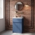Hudson Reed Urban Floor Standing Vanity Unit with Basin 1 Satin Blue - 500mm Wide | Thumbnail Image