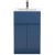 Hudson Reed Urban Floor Standing Vanity Unit with Basin 2 Satin Blue - 500mm Wide
