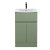 Hudson Reed Urban Floor Standing Vanity Unit with Basin 4 Satin Green - 500mm Wide