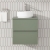 Hudson Reed Urban 500mm 2-Drawer Wall Hung Vanity Unit with Countertop | Thumbnail Image
