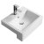 Hudson Reed Semi Recessed Basin 530mm Wide - 1 Tap Hole