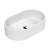 Nuie Vessel Oval Sit-On Countertop Basin 565mm Wide - Matt White
