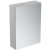 Ideal Standard 1-Door Mirror Cabinet 500mm Wide - Aluminium
