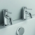 Ideal Standard Ceraline Bath Taps Pair - Chrome | Thumbnail Image