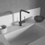 Ideal Standard Ceralook L-Shape Spout Kitchen Sink Mixer Tap - Silk Black