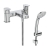 Ideal Standard Ceraplan Dual Control Bath Shower Mixer Tap - Chrome | Thumbnail Image
