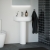 Ideal Standard Concept Arc Basin and Full Pedestal 550mm Wide 1 Tap Hole | Thumbnail Image