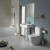 Ideal Standard Concept Cube Back to Wall Close Coupled Toilet (inc Seat)