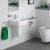 Ideal Standard Concept Cube Handrinse Basin and Semi Pedestal 400mm Wide 1 Tap Hole | Thumbnail Image