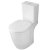 Ideal Standard Concept Freedom Raised Height Close Coupled Toilet Dual Flush Cistern - Soft Close Seat