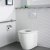 Ideal Standard Concept Freedom Raised Height Back to Wall Toilet - Soft Close Seat