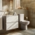 Ideal Standard Eurovit+ Wall Hung 2-Drawer Vanity Unit with Basin 600mm Wide - Gloss White | Thumbnail Image